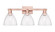 Arcadia Three Light Bath Vanity in Antique Copper (405|716-3W-AC-GBD-754)