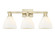 Arcadia Three Light Bath Vanity in Antique Brass (405|716-3W-AB-GBD-751)