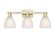 Arcadia Three Light Bath Vanity in Antique Brass (405|716-3W-AB-G381)
