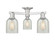 Arcadia Three Light Semi-Flush Mount in Brushed Satin Nickel (405|716-3F-SN-G2511)