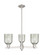 Arcadia Three Light Pendant in Satin Nickel (405|716-3CR-SN-G259)