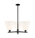 Arcadia Three Light Pendant in Matte Black (405|716-3CR-BK-GBD-91)
