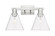 Arcadia Two Light Bath Vanity in Brushed Satin Nickel (405|716-2W-SN-GBC-82)