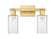 Arcadia Two Light Bath Vanity in Satin Gold (405|716-2W-SG-G802)