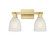 Arcadia Two Light Bath Vanity in Satin Gold (405|716-2W-SG-G441)