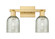 Arcadia Two Light Bath Vanity in Satin Gold (405|716-2W-SG-G259)