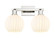 Arcadia Two Light Bath Vanity in Polished Nickel (405|716-2W-PN-G1217-8WV)