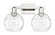 Arcadia Two Light Bath Vanity in Polished Nickel (405|716-2W-PN-G1215-8)