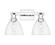 Arcadia Two Light Bath Vanity in Polished Chrome (405|716-2W-PC-GBD-752)
