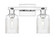 Arcadia Two Light Bath Vanity in Polished Chrome (405|716-2W-PC-G342)