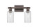 Arcadia Two Light Bath Vanity in Oil Rubbed Bronze (405|716-2W-OB-G804)
