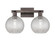 Arcadia Two Light Bath Vanity in Oil Rubbed Bronze (405|716-2W-OB-G122C-8CL)