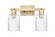 Arcadia Two Light Bath Vanity in Champagne Bronze (405|716-2W-CB-G342)