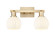 Arcadia Two Light Bath Vanity in Champagne Bronze (405|716-2W-CB-G1217-6WV)