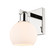 Arcadia One Light Wall Sconce in Polished Nickel (405|716-1W-PN-G121-6)