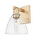 Arcadia One Light Wall Sconce in Champagne Bronze (405|716-1W-CB-GBD-752)