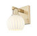 Arcadia One Light Wall Sconce in Champagne Bronze (405|716-1W-CB-G1217-6WV)