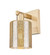 Arcadia One Light Wall Sconce in Champagne Bronze (405|716-1W-CB-G116)