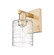 Arcadia One Light Wall Sconce in Champagne Bronze (405|716-1W-CB-G1113)