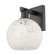 Arcadia One Light Wall Sconce in Matte Black (405|716-1W-BK-G1216-8WM)