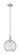 Arcadia One Light Mini Pendant in Brushed Satin Nickel (405|716-1S-SN-G1213-10CL)