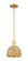 Arcadia One Light Mini Pendant in Satin Gold (405|716-1S-SG-RBD-8-NAT)