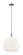Arcadia One Light Mini Pendant in Polished Nickel (405|716-1S-PN-G121-14)