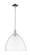 Arcadia One Light Mini Pendant in Polished Chrome (405|716-1S-PC-GBD-162)