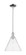 Arcadia One Light Mini Pendant in Polished Chrome (405|716-1S-PC-GBC-122)
