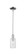 Arcadia One Light Mini Pendant in Polished Chrome (405|716-1S-PC-G804)