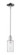 Arcadia One Light Mini Pendant in Polished Chrome (405|716-1S-PC-G802)
