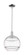Arcadia One Light Mini Pendant in Polished Chrome (405|716-1S-PC-G556-12CL)