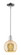 Arcadia One Light Mini Pendant in Polished Chrome (405|716-1S-PC-G128-8)