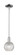 Arcadia One Light Mini Pendant in Polished Chrome (405|716-1S-PC-G122C-6CL)