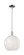 Arcadia One Light Mini Pendant in Polished Chrome (405|716-1S-PC-G1216-12WM)