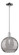 Arcadia One Light Mini Pendant in Polished Chrome (405|716-1S-PC-G1213-12SM)