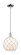 Arcadia One Light Mini Pendant in Polished Chrome (405|716-1S-PC-G121-10RW)