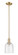 Arcadia One Light Mini Pendant in Champagne Bronze (405|716-1S-CB-G558-6SDY)