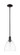 Arcadia One Light Mini Pendant in Matte Black (405|716-1S-BK-GBD-92)