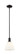 Arcadia One Light Mini Pendant in Matte Black (405|716-1S-BK-GBD-751)