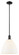 Arcadia One Light Mini Pendant in Matte Black (405|716-1S-BK-GBD-121)