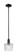 Arcadia One Light Mini Pendant in Matte Black (405|716-1S-BK-G402)