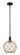 Arcadia One Light Mini Pendant in Matte Black (405|716-1S-BK-G122-10RB)