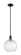 Arcadia One Light Mini Pendant in Matte Black (405|716-1S-BK-G1215-10)