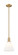 Arcadia One Light Mini Pendant in Brushed Brass (405|716-1S-BB-GBC-81)