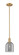 Arcadia One Light Mini Pendant in Brushed Brass (405|716-1S-BB-G558-6SM)