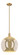 Arcadia One Light Mini Pendant in Brushed Brass (405|716-1S-BB-G128-14)