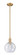 Arcadia One Light Mini Pendant in Brushed Brass (405|716-1S-BB-G124-8)