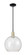 Arcadia One Light Mini Pendant in Black Antique Brass (405|716-1S-BAB-G124-12)