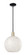 Arcadia One Light Mini Pendant in Black Antique Brass (405|716-1S-BAB-G1216-12WM)